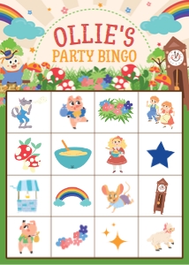 Storybook Nursery Rhymes Bingo: Storybook Nursery Rhymes Games Kit