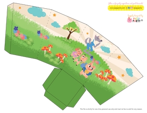Storybook Nursery Rhymes Favor Boxes: Storybook Nursery Rhymes Party Decorations Kit