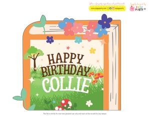 Storybook Nursery Rhymes Photo Props design preview