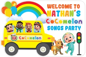 Cocomelon Yard Sign design preview