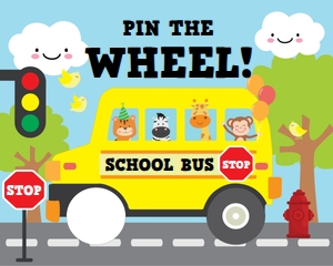 Wheels on the Bus Pin Game: Wheels on the Bus Games Kit