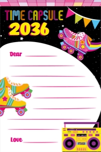 Rollerskating Time Capsule Note: Rollerskating Time Capsule Set
