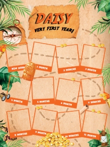 Indiana Jones Milestone Photo Board: Indiana Jones Photo Board