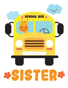 Wheels on the Bus Birthday Shirt_Sister: Wheels on the Bus Birthday Shirts Bundle