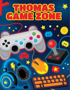 Gamer Boy Party Welcome Sign design preview