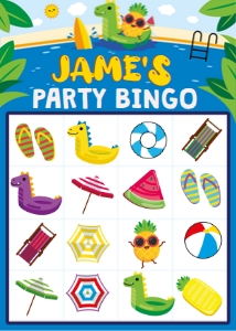 Pool Bingo: Pool Games Kit
