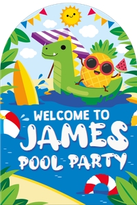 Pool Yard Sign: Pool Ultimate Bundle Kit