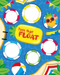 Pool Toss that Float Game: Pool Games Kit