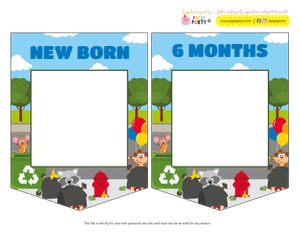 Trash Bash Milestone Photo Banner: Trash Bash Ultimate Kit