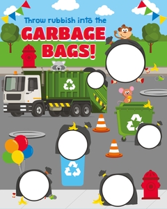 Trash Bash Toss Game design preview