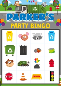 Trash Bash Bingo: Trash Bash Games Kit