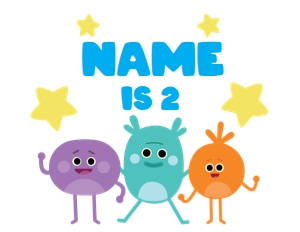 Bumble Nums Birthday Shirt Family design preview