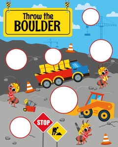 Ants Construction Trucks Toss Game design preview