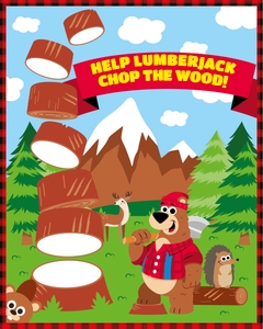Lumberjack Toss Game design preview