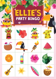 Luau Bingo: Luau Games Kit