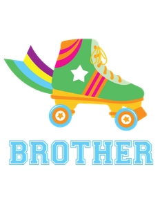 Rollerskating Birthday Shirt Family_brother: Rollerskating Birthday Shirt Family Bundle