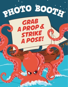 Kraken Photo Booth Display: Kraken Photo Booth Kit