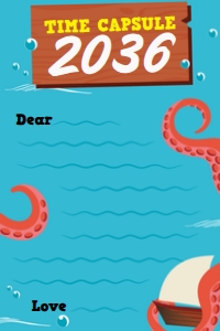 Kraken Time Capsule Note: Kraken Birthday Memories Kit