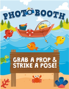 Fishing Photo Booth Display Sign: Fishing Ultimate Bundle