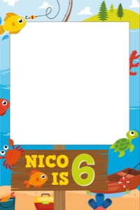 Fishing Photo Booth Frame: Fishing Ultimate Bundle