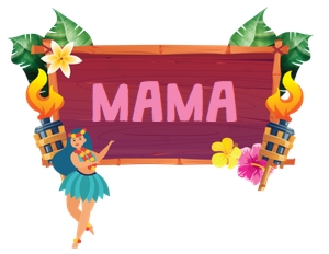 Luau Family Birthday Shirt_Mama: Luau Ultimate Bundle Kit