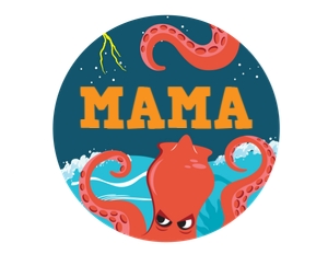 Kraken Family Birthday Shirt_Mama: Kraken Family Birthday Shirt