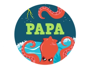 Kraken Family Birthday Shirt_Papa: Kraken Family Birthday Shirt