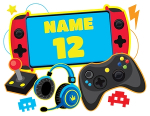 Gamer Boy Birthday Shirt design preview