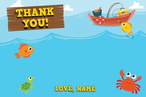 Fishing Thank You Card: Fishing Ultimate Bundle