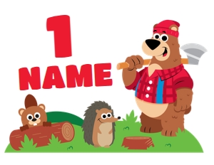 Lumberjack Birthday Shirt design preview