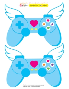 Gamer Girl Banner Deco: Gamer Girl Party Decorations Kit