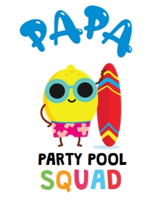 Pool Family Birthday Shirt papa: Pool Ultimate Bundle Kit