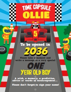 Car Racing Time Capsule Set design preview