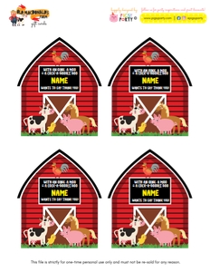 Old MacDonald Gift Cards design preview