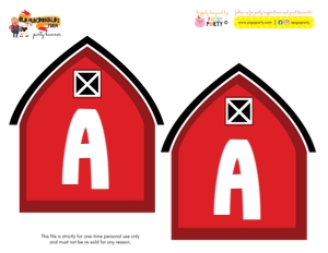 Old MacDonald Banner: Old MacDonald Party Decorations Kit
