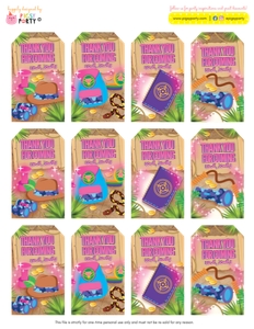 Ridley Jones Gift Tags design preview