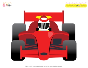 Car Racing Banner Decor: Car Racing Banner
