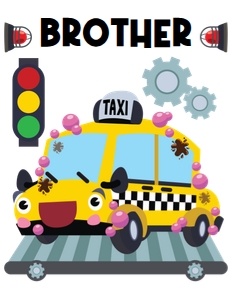 Car Wash Transportation Family Birthday Shirt Bundle_Brother: Car Wash Transportation Family Birthday Shirt Bundle