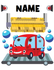 Car Wash Transportation Birthday Shirt: Car Wash Transportation Birthday Shirt