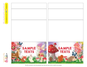 Enchanted Forest Food Labels: Enchanted Forest Food Labels