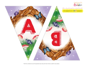 Enchanted Forest Banner design preview