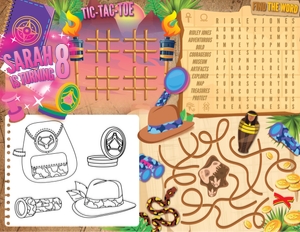 Ridley Jones Games Kit design preview