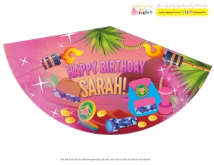 Ridley Jones Party Hat design preview