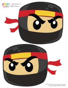 Ninja Banner Decor: Ninja Party Decorations Kit