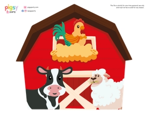 Animal Farm Cut-Outs 1: Animal Farm Party Decorations Kit