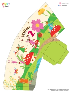 Fairies Garden Favor Box: Fairy Garden Favor Boxes