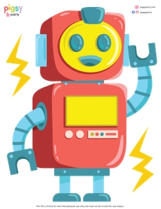 Robots and Science Cut-Outs design preview