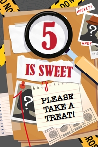 Sherlock Treats Sign design preview