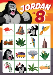 King Kong Bingo design preview