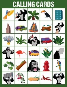 King Kong Bingo Calling Cards: King Kong Games Kit